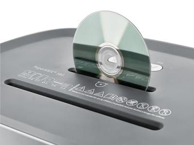 Dahle PS 380 Papierversnipperaar 15 vellen Cross cut 4 x 12 mm P-4 25 l Ook geschikt voor Nietjes, Creditcards, Paperclips, CDs, DVDs
