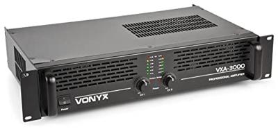 Vonyx VXA-3000 PA Versterker 2x 1500W
