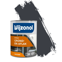 Wijzonol Grond- en aflak - 750 ml 9121 Antraciet - thumbnail
