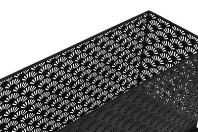 Plantenbakkenset DKD Home Decor 60 x 22 x 70 cm Zwart Metaal