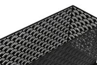 Plantenbakkenset DKD Home Decor 60 x 22 x 70 cm Zwart Metaal - thumbnail