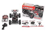 Team Corally Syncro Brushless 2WD RTR - Rood (voor 3S/4S lipo's) - thumbnail