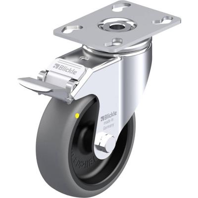 Blickle LKPA-TPA 101G-FI-ELS Zwenkwiel met rem Wieldiameter: 100 mm Draagvermogen (max.): 70 kg 1 stuk(s)