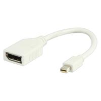 Mini displayport naar displayport adapter wit - thumbnail