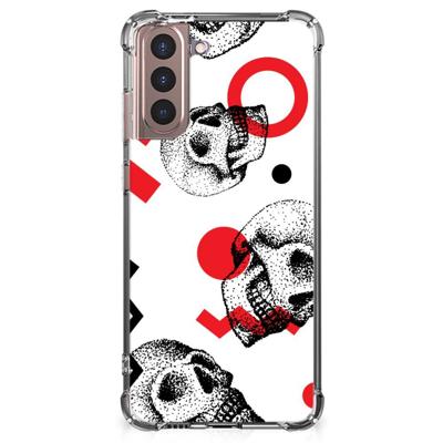 Extreme Case Samsung Galaxy S21 Plus Skull Red Extreme Case Samsung Galaxy S21 Plus Skull Red