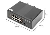 Digitus DN-651113 Industrial Ethernet Switch 10 / 100 / 1000 MBit/s IEEE 802.3af (12.95 W), IEEE 802.3at (25.5 W) - thumbnail