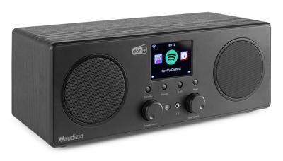 Audizio Bari DAB radio met Bluetooth en wifi internet radio - Zwart Audizio Bari DAB radio met Bluetooth en wifi internet radio - Zwart
