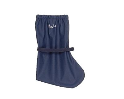 Playshoes overschoenen fleece gevoerd uni navy Maat