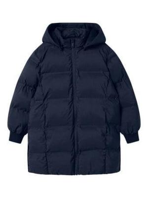 Name it winter winterjas meisjes - blauw - puffer, lang - NkfMusk