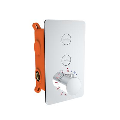 Inbouw Douchekraan Best Design Clic Elsdorf 2-weg Thermostaat Chroom Inbouw Douchekraan Best Design Clic Elsdorf 2-weg Thermostaat Chroom