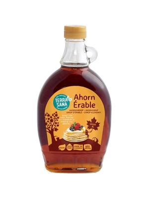 TerraSana Ahornsiroop graad A (glas) bio 500 Milliliter TerraSana Ahornsiroop graad A (glas) bio 500 Milliliter