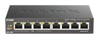 D-Link DGS-1008P Switch Single 8-Poort PoE zwart voor thuis of MKB - thumbnail