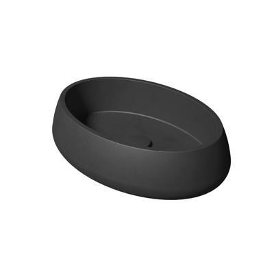 Waskom Zydra Elipse 60x42 cm Negro Waskom Zydra Elipse 60x42 cm Negro