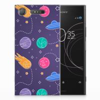 Sony Xperia XZ1 Silicone Back Cover Space - thumbnail