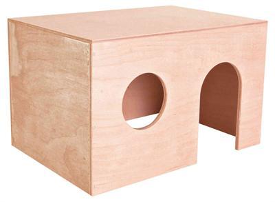 TRIXIE HUIS CAVIA HOUT 27X19X17 CM 2 ST