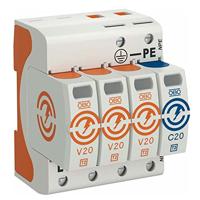 OBO Bettermann 5095253 V20-3+NPE-280 Overspanningsafleider 20 kA 1 stuk(s) - thumbnail