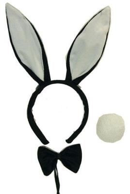 Bunny set zwart