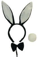 Bunny set zwart - thumbnail