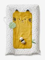 Personaliseerbaar verschoonkussen + 2 verschoonmatten HANOÏ ecru/meerkleurig - thumbnail