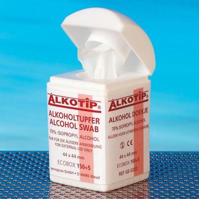 Alcoholdoekjes dispenser 155 Stuks