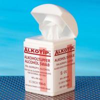 Alcoholdoekjes dispenser 155 Stuks - thumbnail