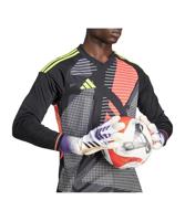 adidas Predator Pro Hyp Keepershandschoenen Wit Paars Zwart - thumbnail