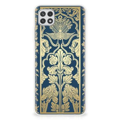 Samsung Galaxy A22 5G | TPU Case | Beige Flowers