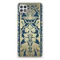 Samsung Galaxy A22 5G | TPU Case | Beige Flowers - thumbnail