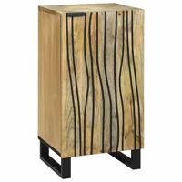 Dressoir Bruin 40 x 33 x 75 cm massief mangohout - thumbnail