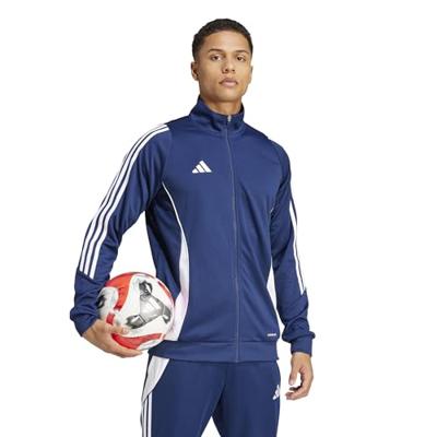 adidas Tiro 24 Trainingsjack Donkerblauw Wit - thumbnail