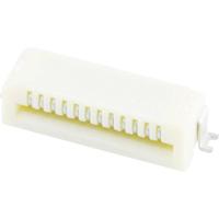 Molex 527931270 Female header (standaard) Totaal aantal polen: 12 Rastermaat: 1 mm Inhoud: 1 stuk(s) Tape on Full reel - thumbnail