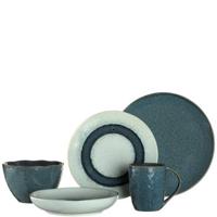 Leonardo Matera Bord blauw 23 cm - thumbnail