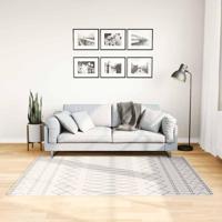 VidaXL Vloerkleed wasbaar anti-slip 120x180 cm zwart en wit - thumbnail