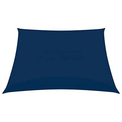 VidaXL Zonnescherm vierkant 2,5x2,5 m oxford stof blauw