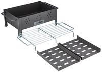 Barbecue Imex el Zorro Desktop Grill Antraciet Zwart Metaal 31 x 21 x 14 cm - thumbnail