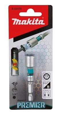 Makita Accessoires Dop 10x65mm 1/4 E IMPR - E-03470 - E-03470