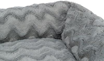 Trixie be eco vital hondenmand loki soft edition gerecycled grijs 100x70x19 cm