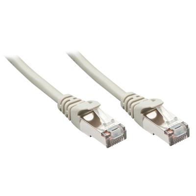 LINDY 48392 RJ45 Netwerkkabel, patchkabel CAT 5e F/UTP 2.00 m Grijs Folie afscherming 1 stuk(s)