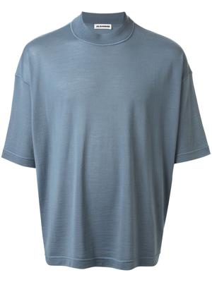 Jil Sander crew neck short-sleeve T-shirt - Blue