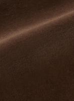 HEMA Gordijnstof velours bruin (bruin) - thumbnail