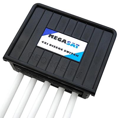 MegaSat DiSEqC 4/1 Pro DiSEqC-schakelaar 4 (4 satelliet / 0 terrestrisch) Aantal gebruikers: 1 MegaSat DiSEqC 4/1 Pro DiSEqC-schakelaar 4 (4 satelliet / 0 terrestrisch) Aantal gebruikers: 1
