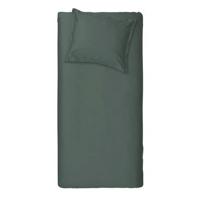 Cinderella Dekbedovertrekset Sunday Katoen Satijn - green 140x200/220cm - thumbnail