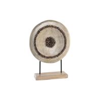 Decoratieve figuren DKD Home Decor Beige Ijzer Cirkels (39 x 12 x 55 cm) - thumbnail