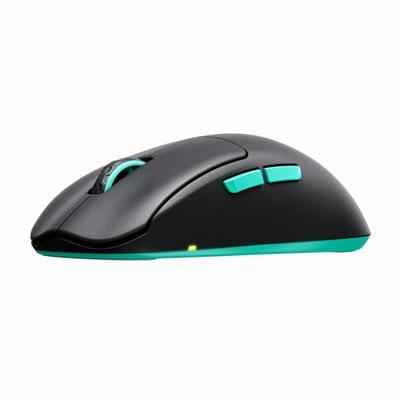 CHERRY XTRFY M68 Wireless, Ultralichte Draadloze Gamingmuis, 2,4 GHz, Geoptimaliseerd voor E-Sports, Symmetrische Vorm met extra lage Voorkant, Zwart