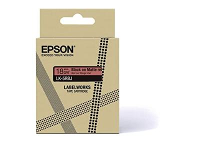 Epson C53S672072 printeretiket Zwart, Rood