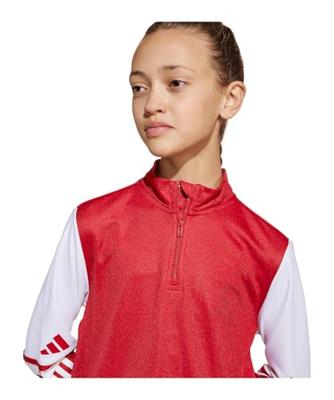 adidas Squadra 25 Trainingstrui 1/4-Zip Kids Rood Wit