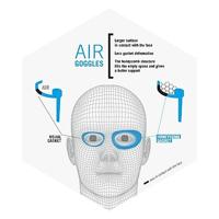 Arena Air-speed Mirror - Swimming Goggles - thumbnail