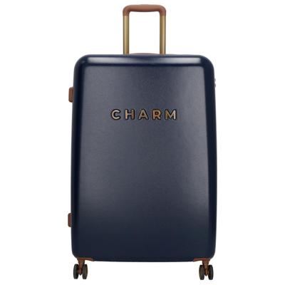 Charm London Travel Trolley L BLAUW