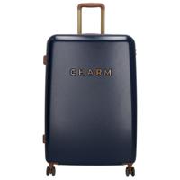 Charm London Travel Trolley L BLAUW - thumbnail