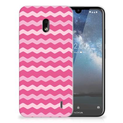 Nokia 2.2 TPU bumper Waves Pink